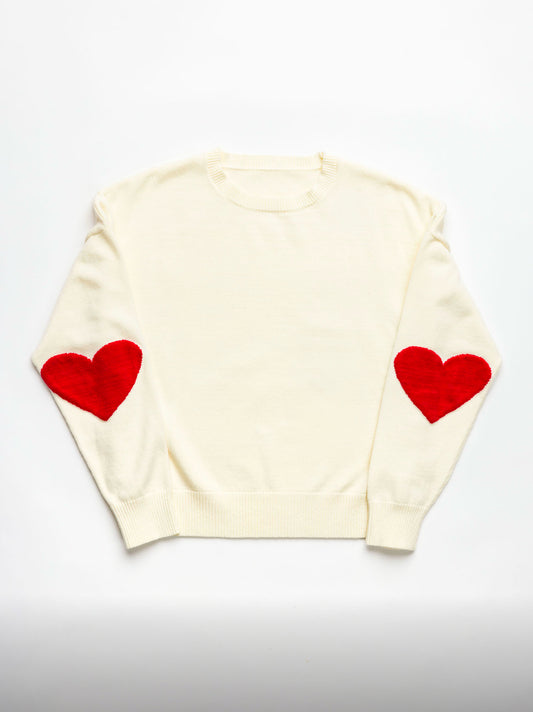 HEART Sweater Limited Edition -ALL sizes will be RESTOCKED soon!